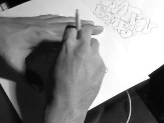 Behind the Scenes for Megatron Bombs Artwork!