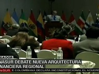 UNASUR debate sistemas de compensación