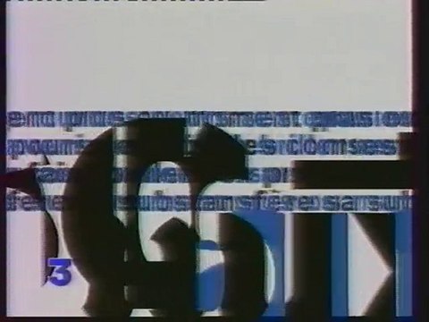 France 3 27 Janvier 1994 météo-soir 3-pubs-b.a.