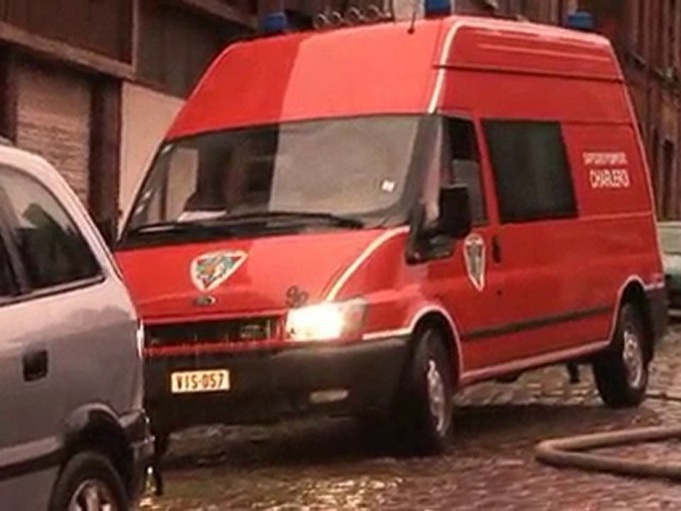 "Inondation à Dampremy" (b) Ledoux paradis