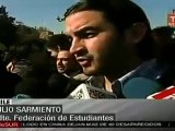 Estudiantes chilenos rechazan reforma educativa
