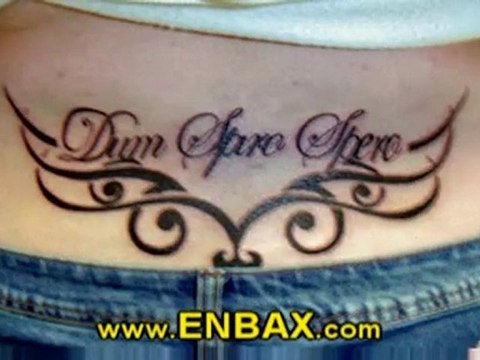 Lower Back Tattoos