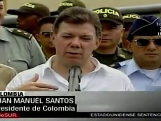 Santos: Podríamos llevar al Congreso acuerdo militar con EE