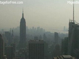 Free HD & SD stock footage of hazy NYC skyline