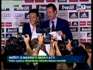 Mesut R.Madrid'e İmzayı Attı