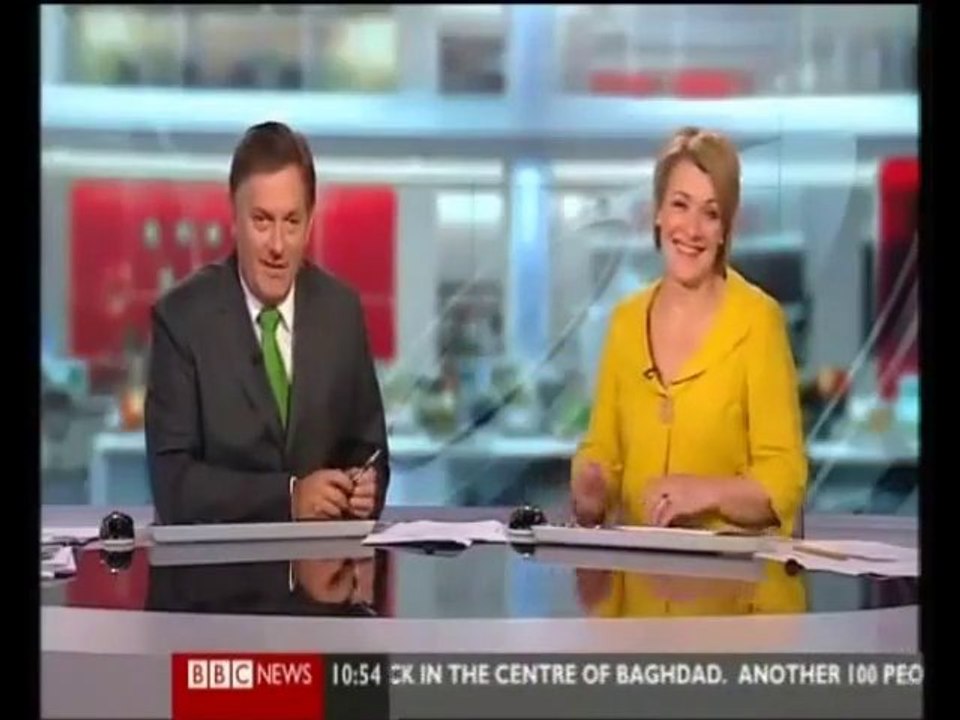 Doigt d'honneur présentateur météo BBC [Buzz TV]