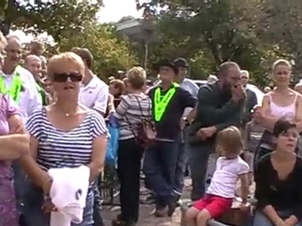Vesoul : des chevaux de trait au centre-ville