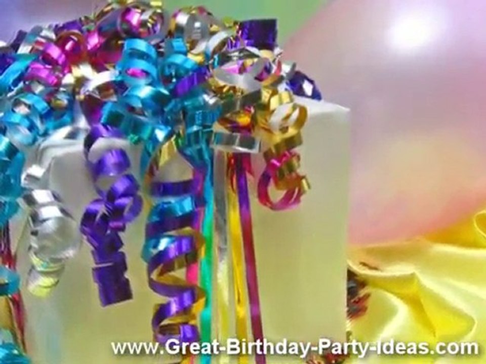 Great Kids Birthday Party Ideas - Themes, Games, Gifts & Cak