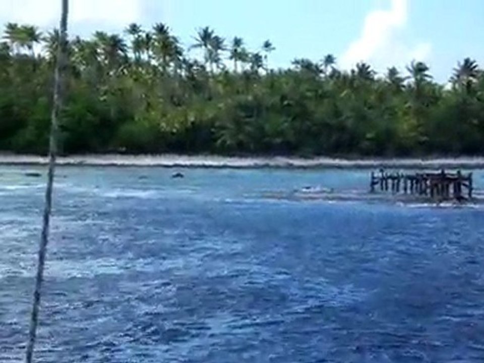 Arrivée à Tetiaroa