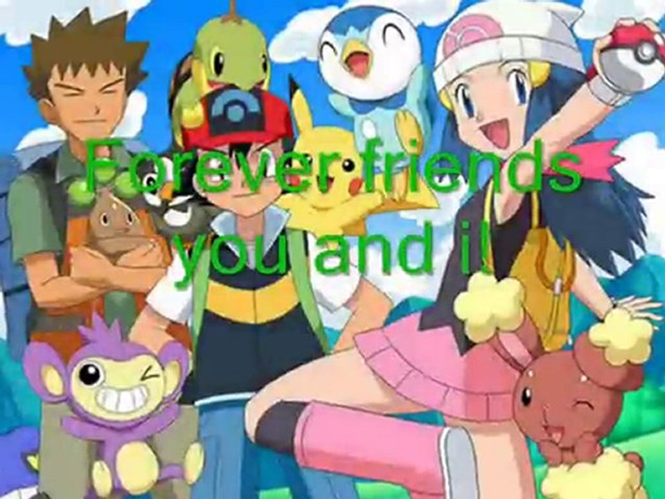 Pokémon - We will be heros with lyrics