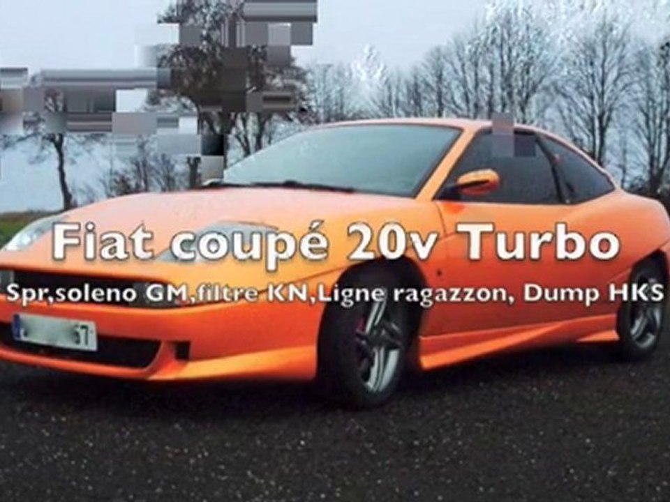 Fiat coupé 20v turbo HKS powered inside!!!!