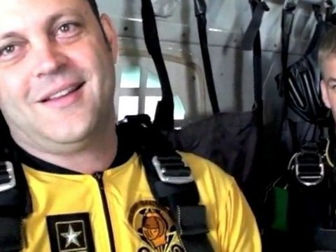 SNTV - Vince jumps out of a plane
