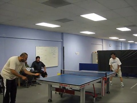 lucky ping pong tournament Final round part 1