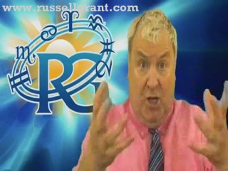 RussellGrant.com Video Horoscope Aries August Friday 20th