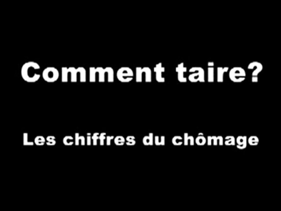 Chomâge - Vous ne pourrez plus dire que vous ne saviez pas 1