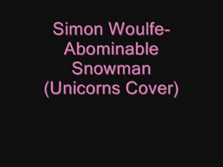 Simon Woulfe-Abominable Snowman(Unicorns Cover)