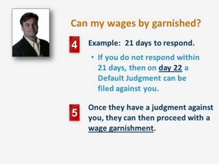 Can My Wages Be Garnished For Past Due Credit Card Debt?