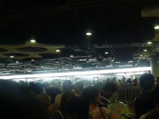 Wating Crowd in Shanghai Expo 2010 : security checks