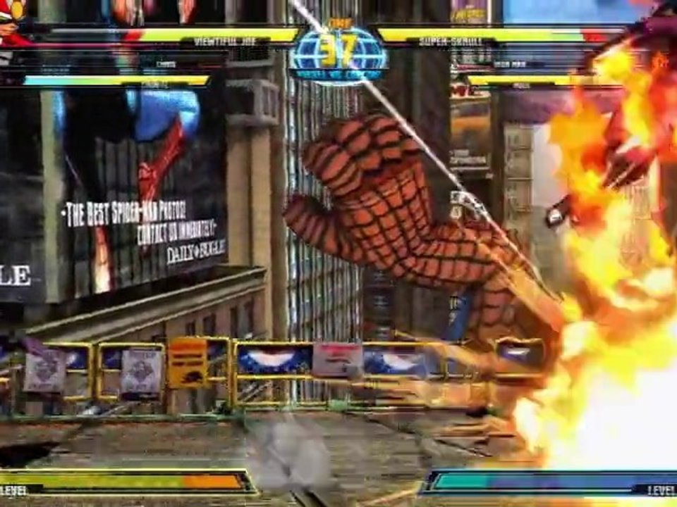 Marvel vs Capcom 3 - Viewtiful Joe gameplay video gamescom