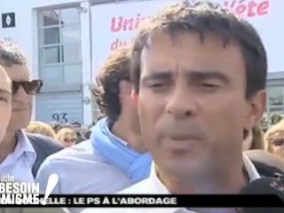 Manuel Valls aux universités d'été du PS