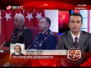 Mehmet Altan YAŞ kararlarını değerlendirdi