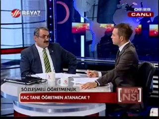 Eğitim Bir Sen Genel Sekreteri Halil Etyemez Beyaz Manşet'te