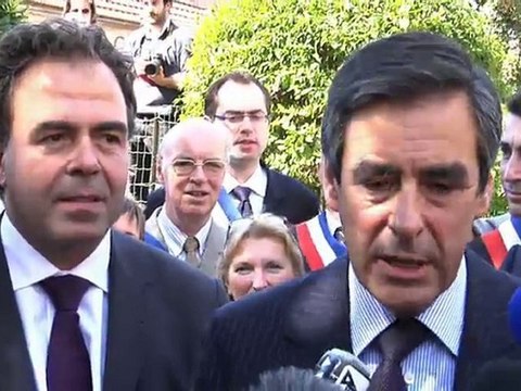 Fillon fait la rentrée scolaire