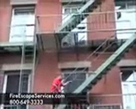 Fire Escape Load Test London 866-649-0333 Fireescapeloa