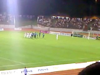 Evian - Tours Ligue 2 : Penalty (Evian)