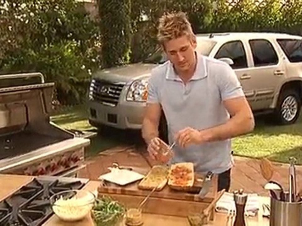 "Cooking with Curtis Stone: Outdoor Grilled Cheese "