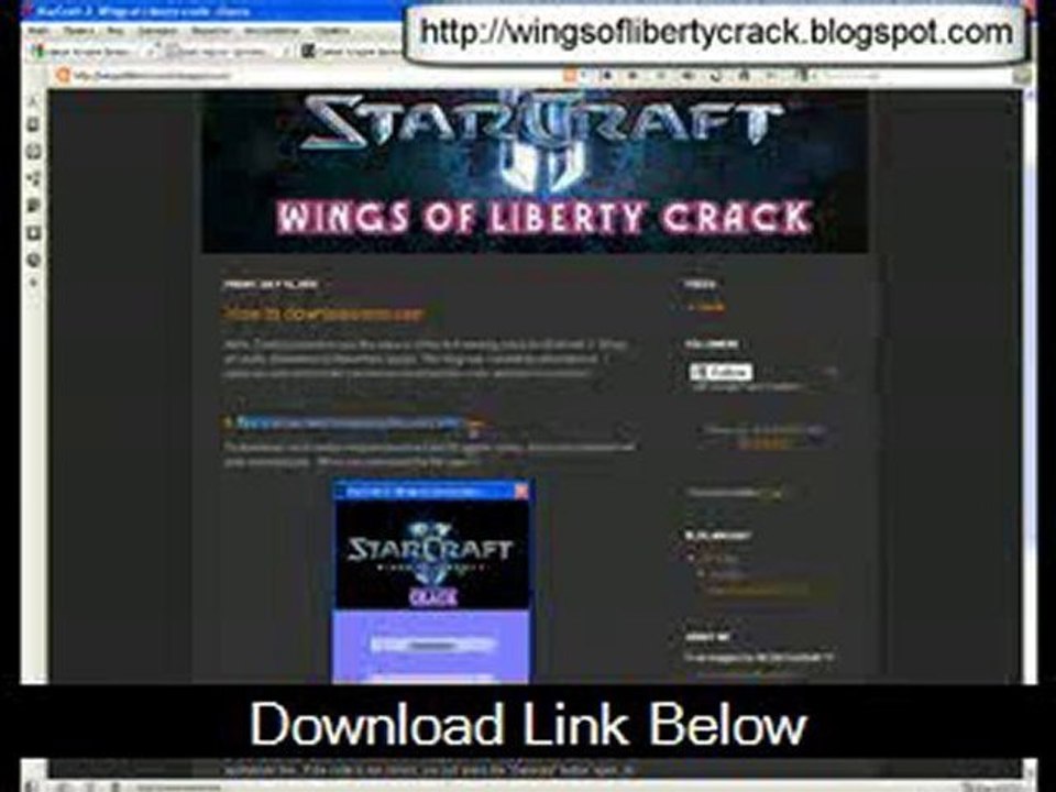 Free StarCraft 2: Wings of Liberty Crack and