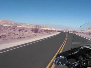 Arrivèe sur  - Death-Valley