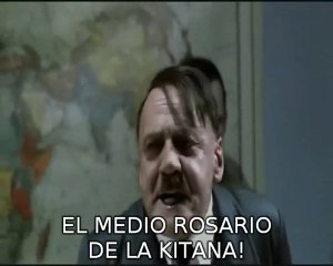 Hitler se entera que va la Kitana perdiendo en el complot