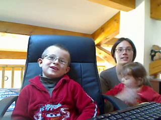 Visio-conférence avec le père noël