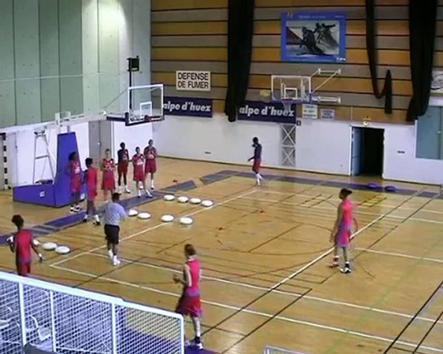 Début de journée équipe de France Féminine