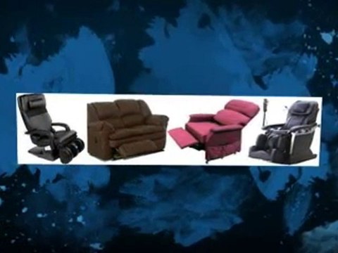 Leather recliner chair