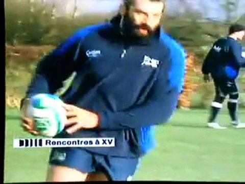 Rugby : Chabal à SALE avant de venir au RACING