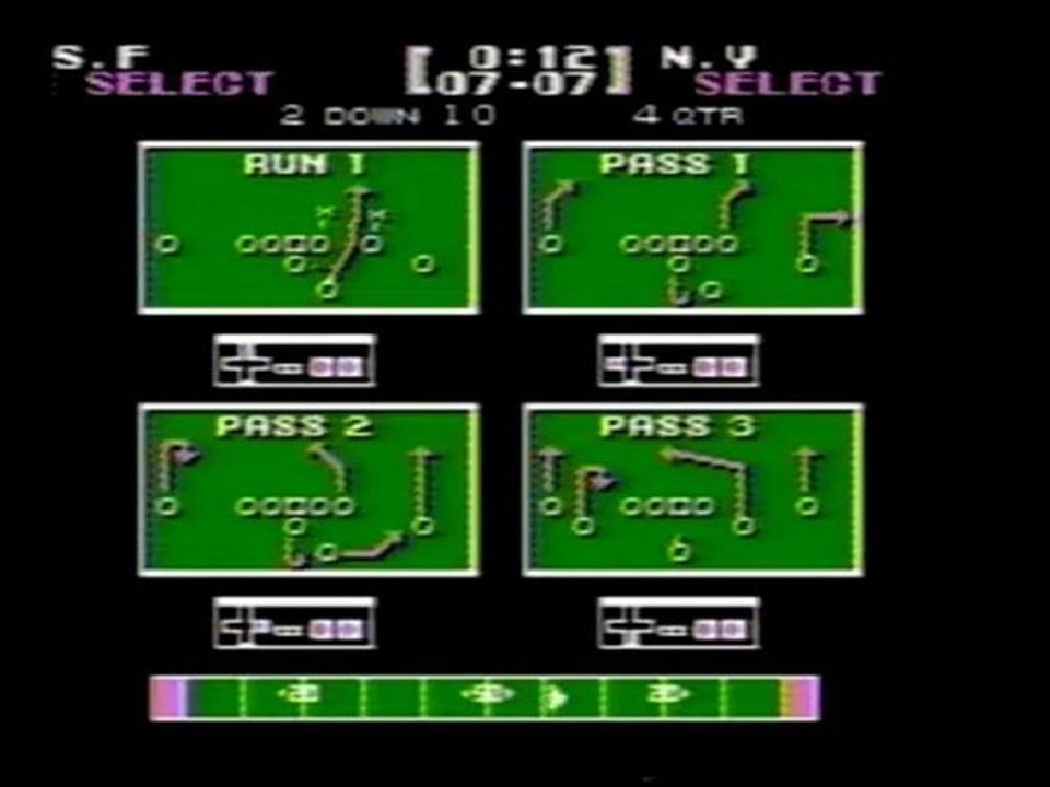 Exclusive! Tecmo Bowl Championship part 1.  49ers vs Giants!