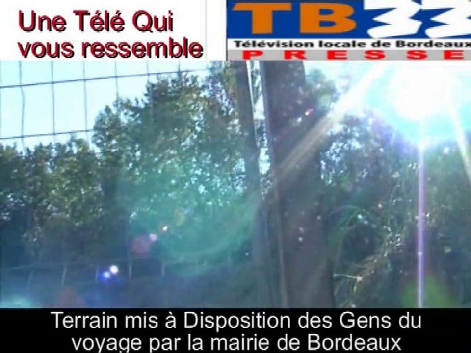 terrain de la mairie pour les Gens du voyage