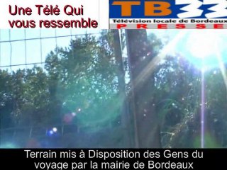 terrain de la mairie pour les Gens du voyage