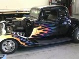 Tom Nelson Take a Ride in 34 Ford.  Nelson Racing Engines.