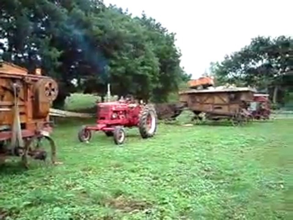 farmall SBMD et ensemble batteuse presse