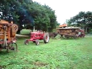 farmall SBMD et ensemble batteuse presse