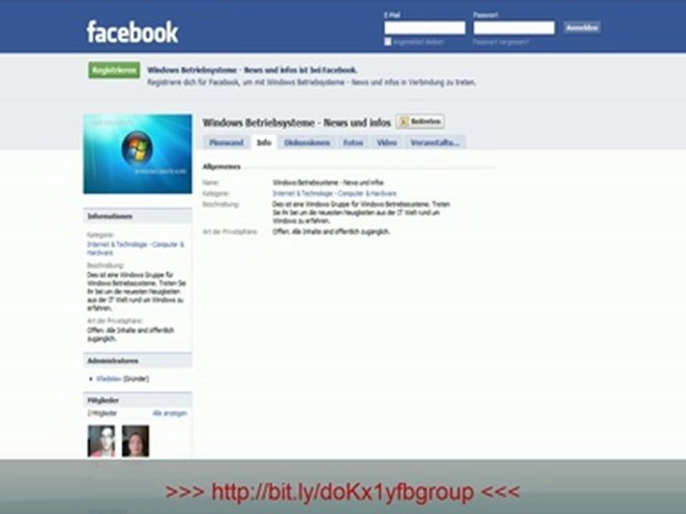 Meiner Facebook Gruppe Beitreten