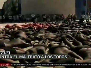 Protestan en Bilbao contra corridas de toros