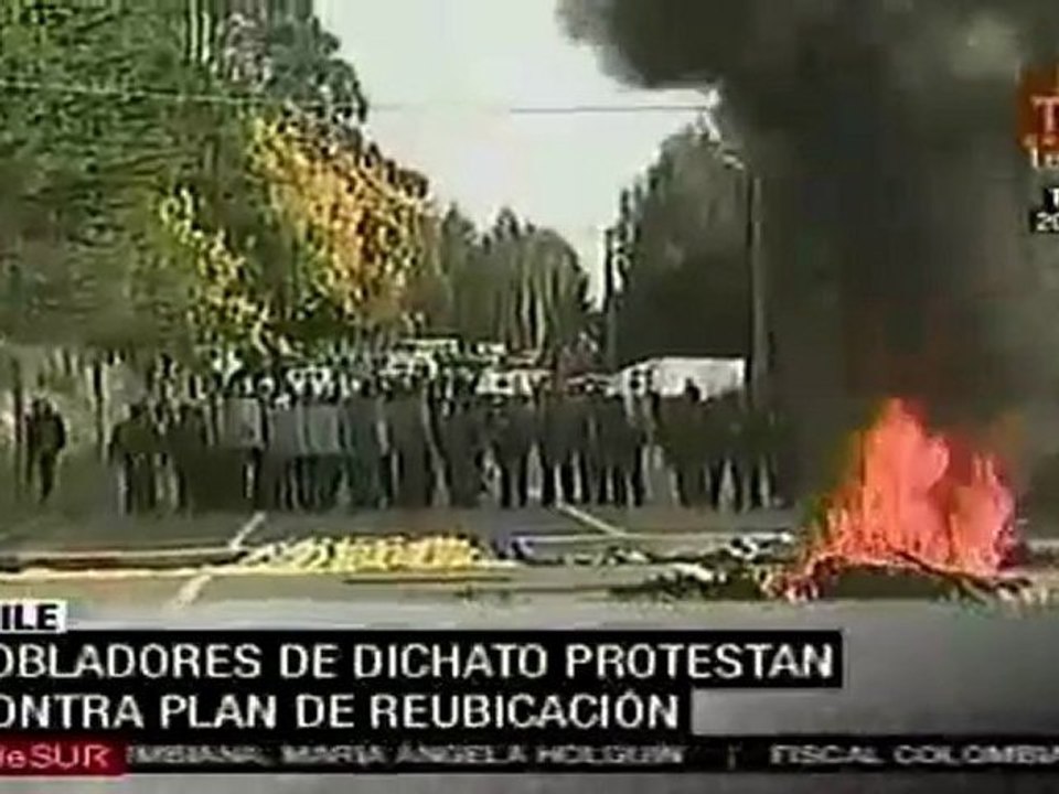 Chile: Habitantes de Vichato se niegan a ser reubicados