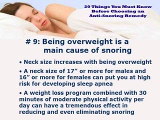 Most Effective Home Snoring Remedies
