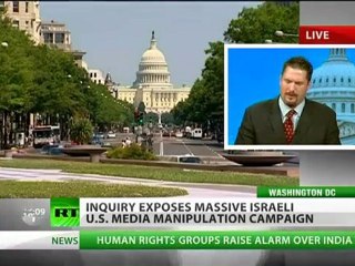 Israel manipulates the US and it's media
