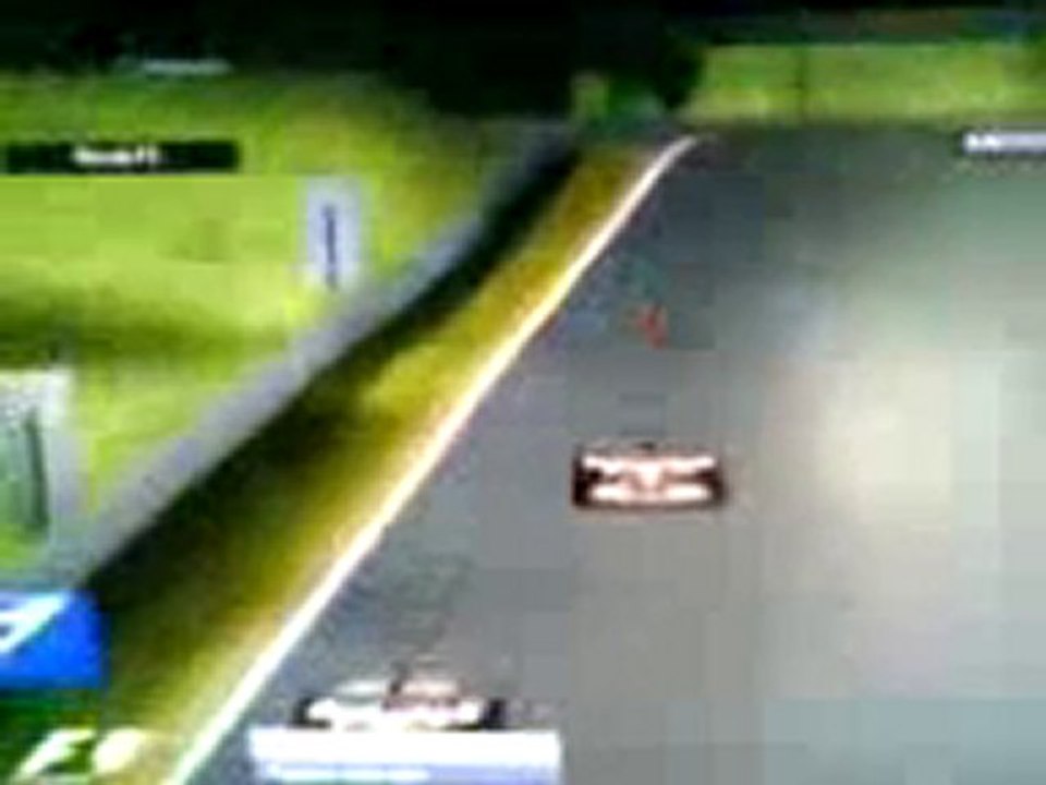 F1 06 PS2 Ide (Super Aguri) rupture d'aileron arrière