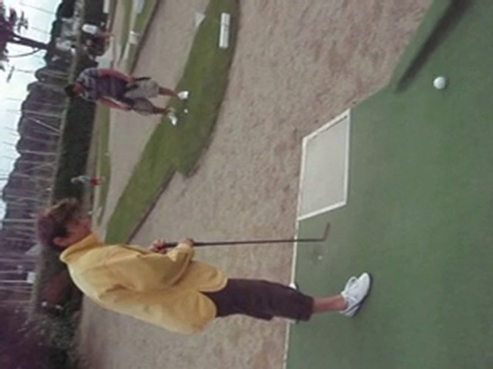 Mamie au golf